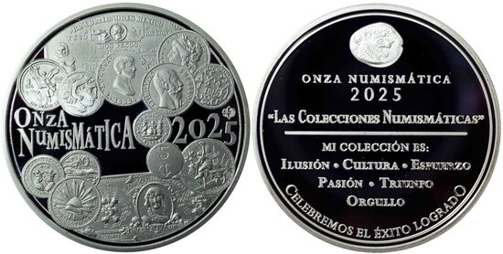 Onza Numismática 2025 "Plata"